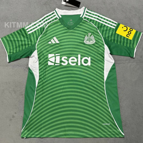 2025/26 Newcastle Away Green Fans Soccer Jersey