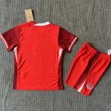 2024/25 Canada Home White Kids Soccer Jersey