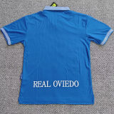 1996/1997 Real Oviedo Home Blue Retro Soccer Jersey