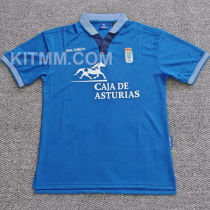 1996/1997 Real Oviedo Home Blue Retro Soccer Jersey