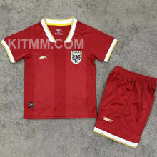 2025/26 Panama Home Red Kids Soccer Jersey