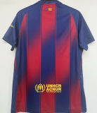 LAMINE YAMAL #10 BA 1:1 Quality Home Fans Soccer Jersey 2025/26 ★★  Laiga Font 西甲字体