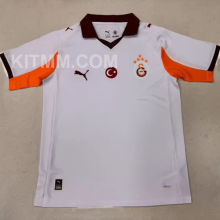 2025/26 Galatasaray Away White Fans Soccer Jersey 5 Stars 5星