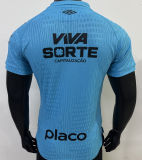 2025/26 Santos Special Edition Blue Player Version Soccer Jersey 带全广告