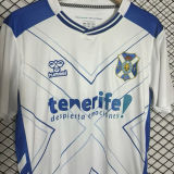 2025/26 Tenerife Home White Fans Soccer Jersey
