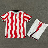 2025/26 Stoke City Home Red Kid Soccer Jersey
