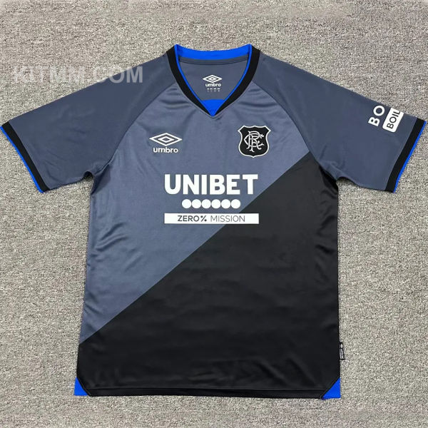 2025/26 Glasgow Rangers Third Red Fans Soccer Jersey