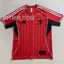 2025/26 M Utd Red Baseball T-Shirt