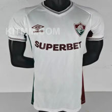 2025/26 Fluminense Away White Player Version Soccer Jersey