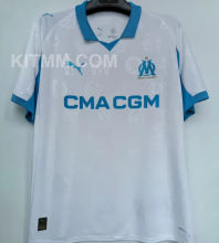 2025/26 MS 1:1 Quality Home White Fans Soccer Jersey