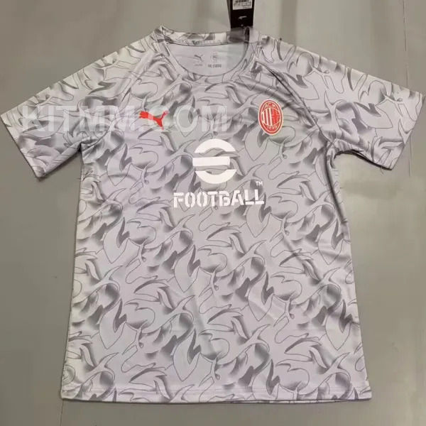 2025/26 AC Milan Grey Training Jersey