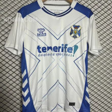 2025/26 Tenerife Home White Fans Soccer Jersey