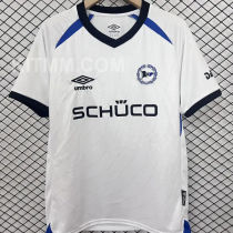 2025/26 Bielefeld Away White Fans Soccer Jersey 比勒费尔德