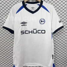 2025/26 Bielefeld Away White Fans Soccer Jersey 比勒费尔德