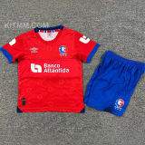 2025/26 CD Olimpia Away Red Kids Soccer Jersey 洪甲奥林匹亚