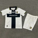 2025/26 Parma Home White Kids Soccer Jersey