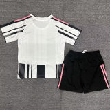 2025/26 JUV Home Kids Soccer Jersey 带胸前广告