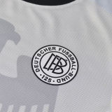 2025/26 Germany 125Th Special Edition White Fans Jersey 胸前有暗纹