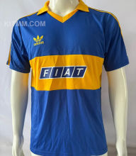 1990/1991 Boca Away White Retro Soccer Jersey
