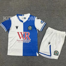 2025/26 Blackburn Home  Kid Soccer Jersey