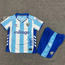 2025/26 Malaga Home Kids Soccer Jersey