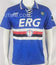 1994/1995 Sampdoria Home Retro Soccer Jersey