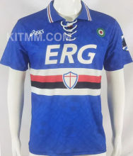 1994/1995 Sampdoria Home Retro Soccer Jersey
