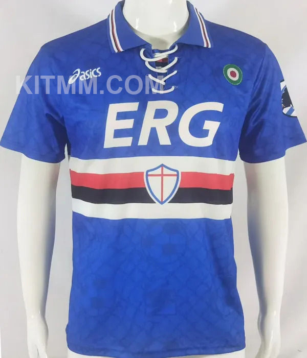 1994/1995 Sampdoria Home Retro Soccer Jersey