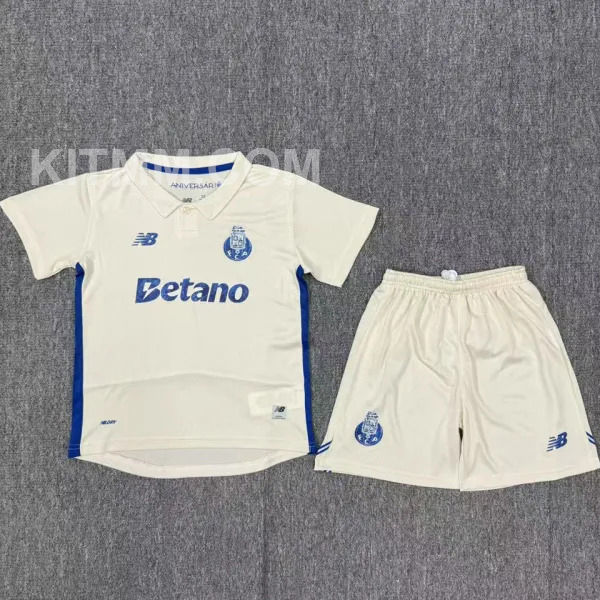 2025/26 Porto Third White Kids Soccer Jersey