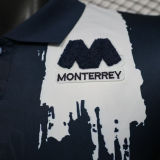 2025/26 Monterrey 80Th Anniversary Edition Player Version Long Sleeve Soccer Jersey 胸前队微是M长袖