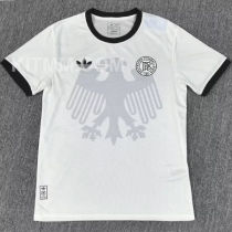 2025/26 Germany 125Th Special Edition White Fans Jersey 胸前有暗纹