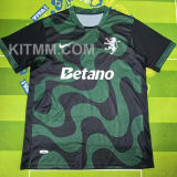 2025/26 Sporting Lisbon Away Fans Soccer Jersey 里斯本