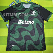 2025/26 Sporting Lisbon Away Fans Soccer Jersey 里斯本