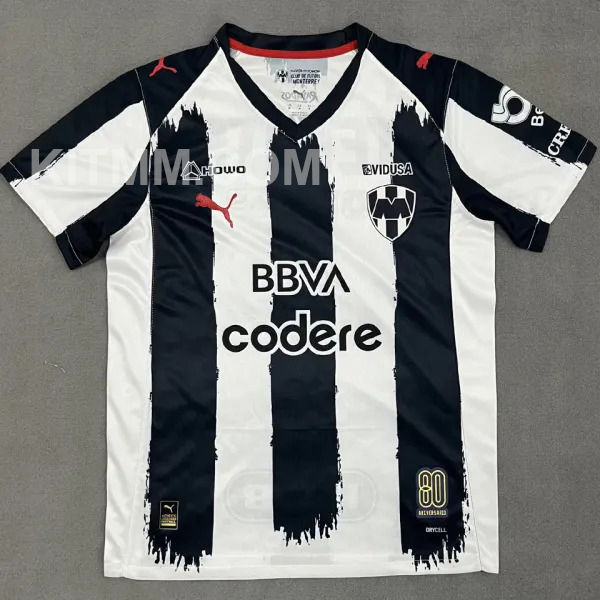 2025/26 Monterrey Home Fans Soccer Jersey 红色马仔
