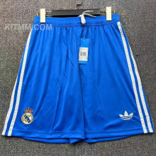 2025/26 RM Third Blue Fans Shorts Pants