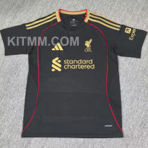 2025/26 LFC Black Fans Soccer Jersey 红边