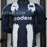 2025/26 Monterrey 80Th Anniversary Edition Player Version Long Sleeve Soccer Jersey 胸前队微是M长袖