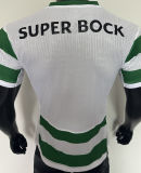 2025/26 Sporting Lisbon Home Player Version Soccer Jersey 里斯本