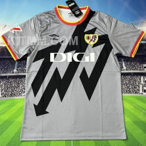 2025/26 Vallecano Third Grey Fans Soccer Jersey