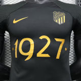 2025/26 Al Ittihad Special Edition Black Player Version Jersey 吉达联