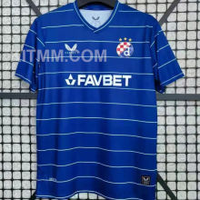 2025/26 Dinamo Zagreb Home Blue Fans Soccer Jersey   萨格勒布迪纳摩