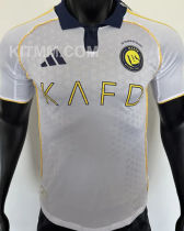 2025/26 Al Nassr 4TH White Player Version Soccer Jersey