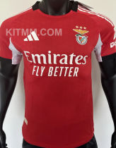 2025/26 Benfica Home Red Player Version Soccer Jersey