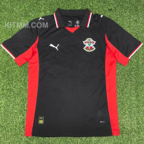 2025/26 Southampton Away Black Fans Soccer Jersey