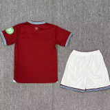 2025/26 West Ham Home Kids Soccer Jersey