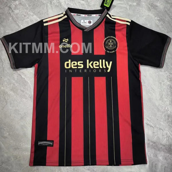 2025/26 Bohemians FC Home Fans Soccer Jersey波希米亞