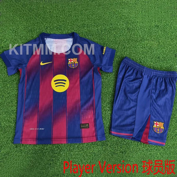 2025/26 BA Home Player Version Kids Jersey 球员版童装