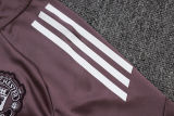 2025/26 M Utd Grey Purple Sweater Tracksuit