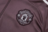 2025/26 M Utd Grey Purple Sweater Tracksuit