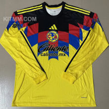 2025/26 Club America Home Fans Long Sleeve Soccer Jersey